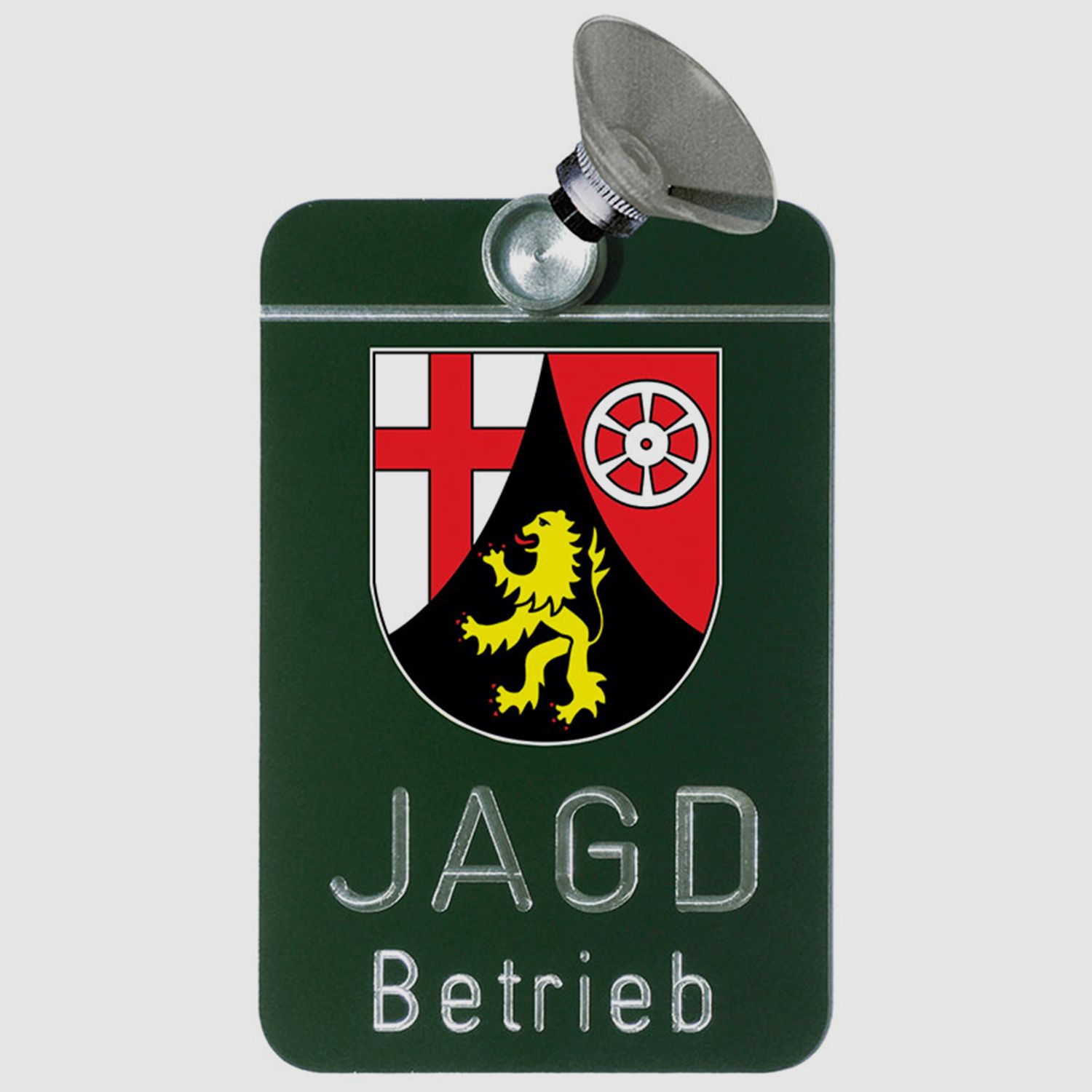 Akah Autoschild Jagdbetrieb Rheinland-Pfalz