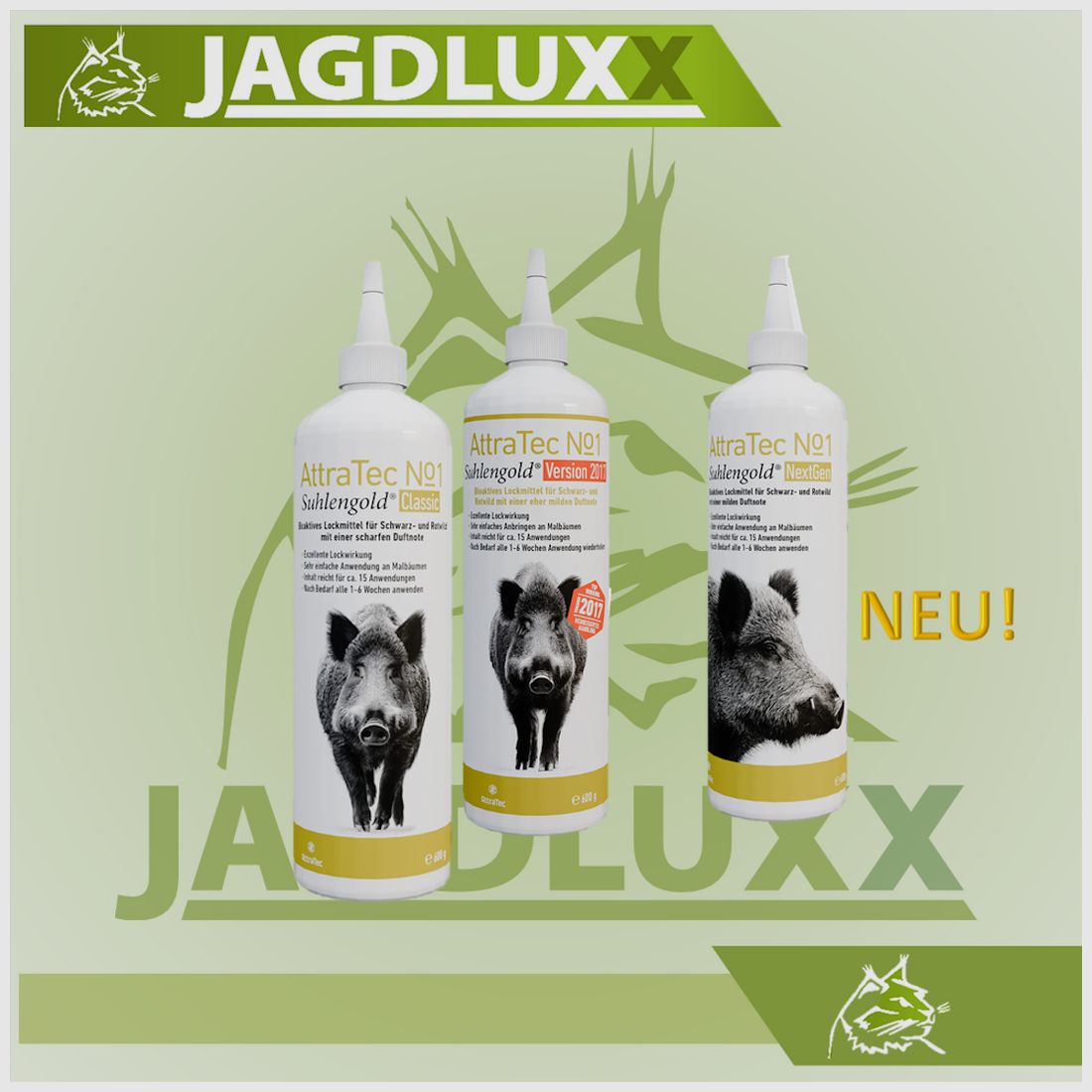AttraTec No. 1 Suhlengold® 600g in 3 Versionen erhältlich