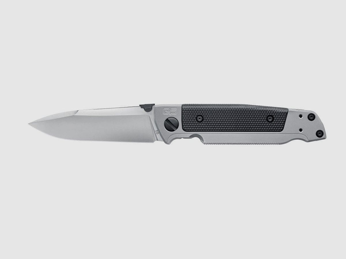 Walther Q5 Steel Frame Silber Klappmesser