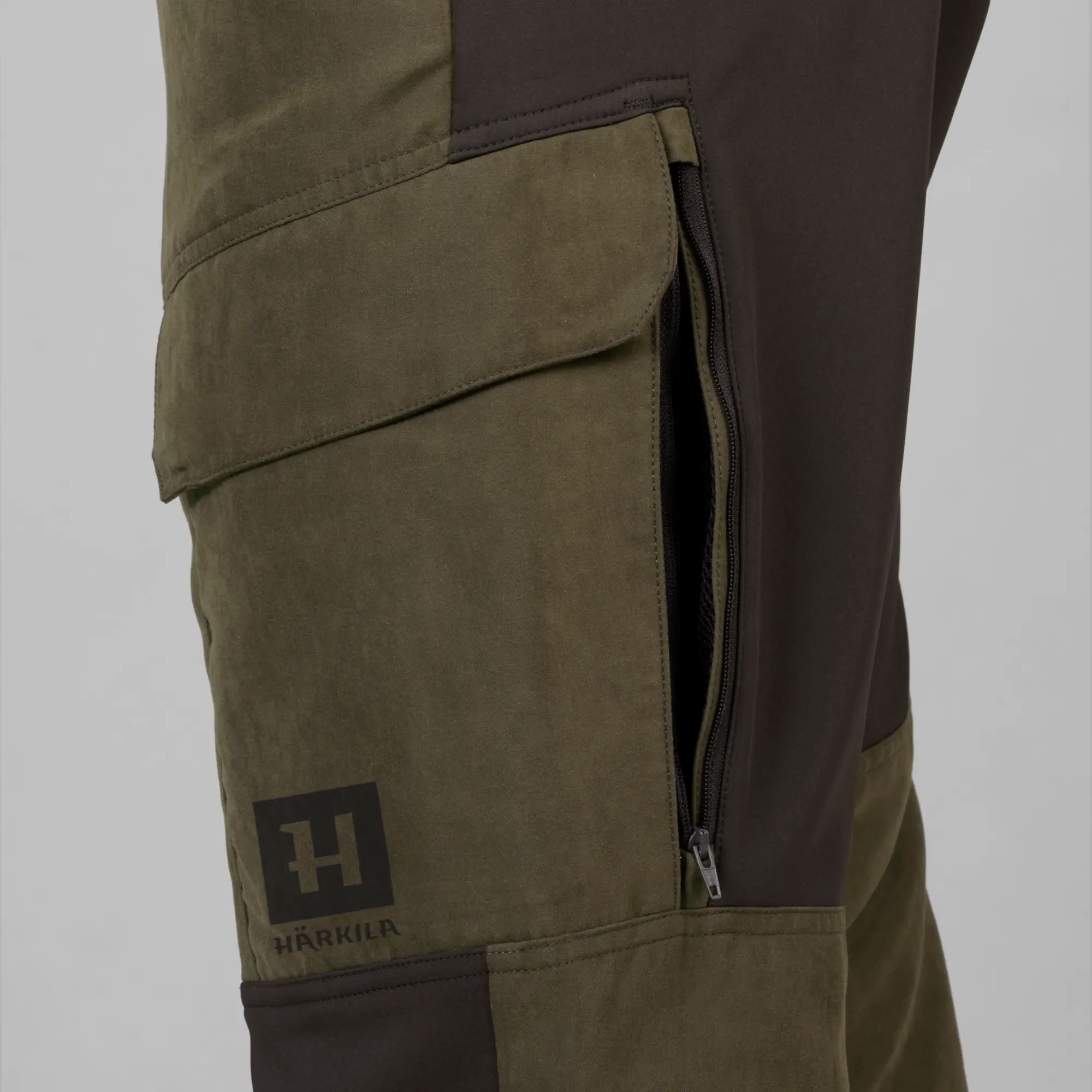 Härkila Jagdhose Scandinavian 32" (Willow Green/Deep Brown)