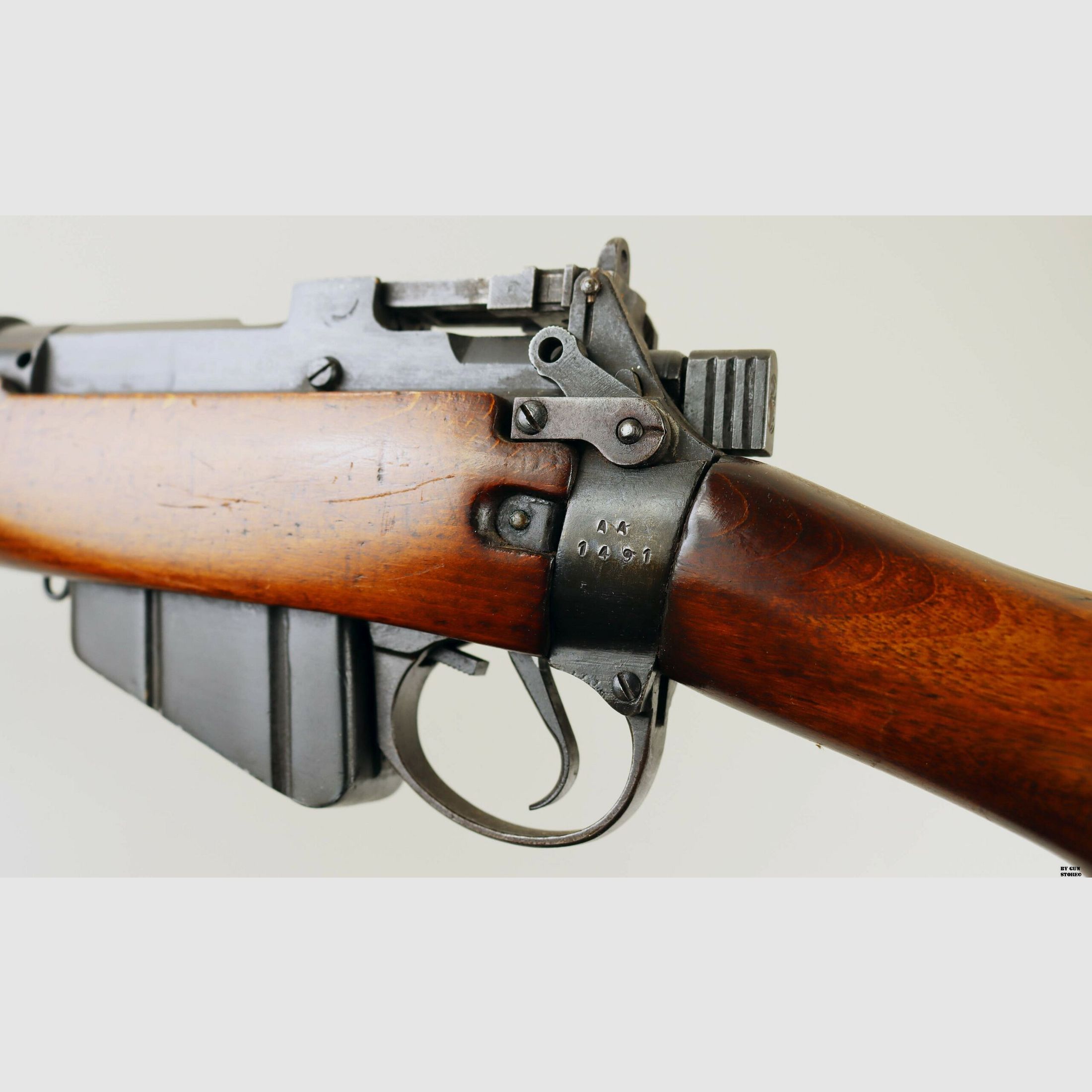 Fucile Enfield mod. N°5 MK (F) cal. 6,5x57R matr. AA1491, immagine 6 di 18