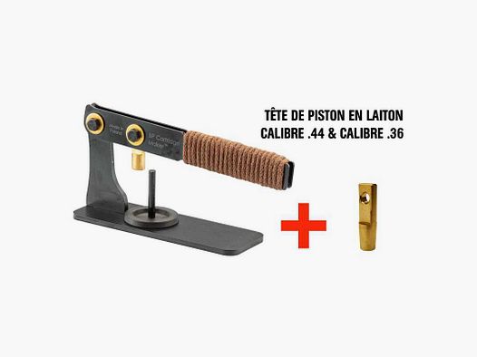 Presse rechargement BP MAKER pour revolver poudre noire calibre .44 + calibre .36 - Presse cal. .44 + .36