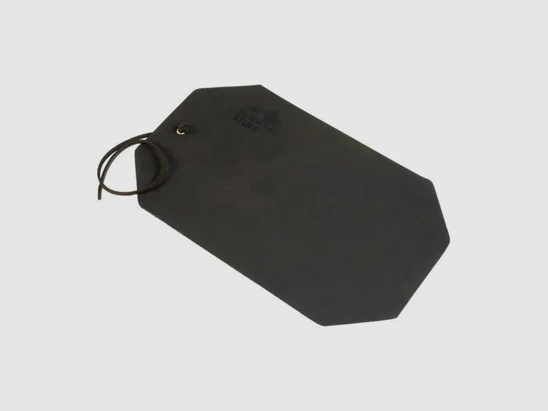 Survival Stuff Survival Stuff Lederunterlage Balg schwarz