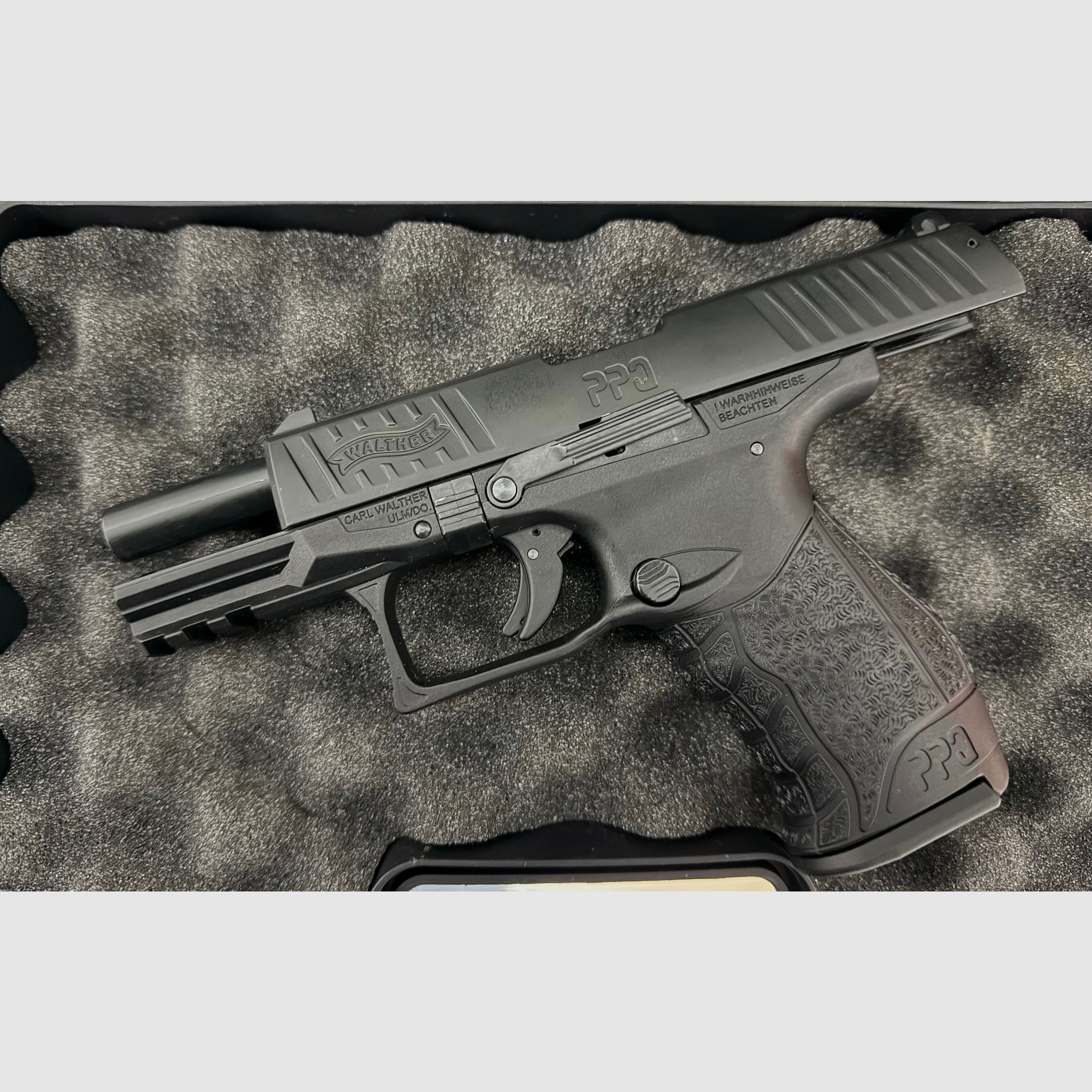 Walther PPQ blank firing