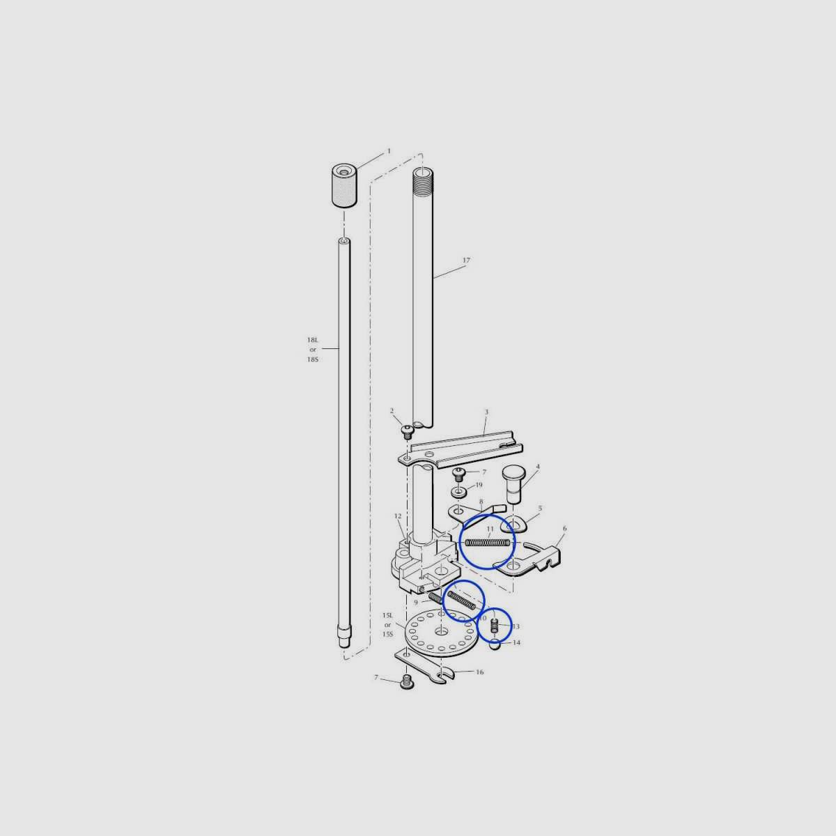 Eemann Tech Federkit für Dillon XL650, Bild 3 von 3