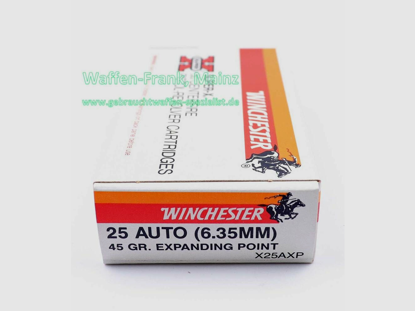 Winchester - USA Pistol ammunition .25ACP/6.35mm