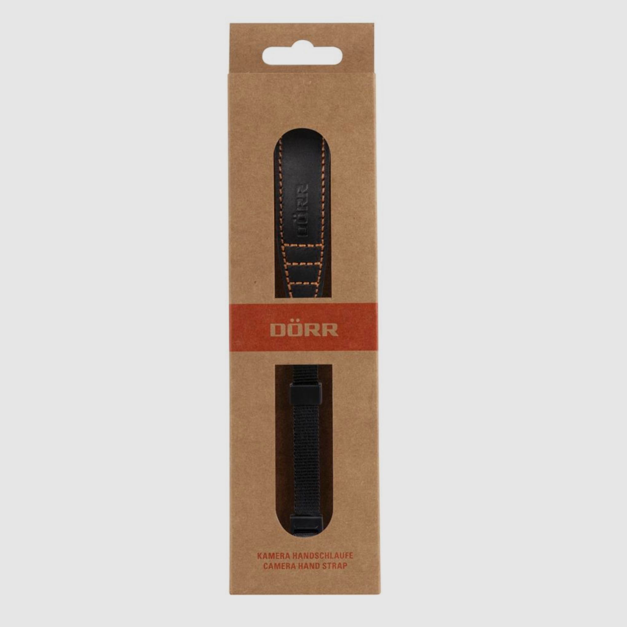 DOOR 350615 HAND STRAP ROOT LEATHER BLACK