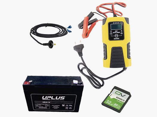 Zubehörpaket für 6-Volt-ScoutGuard/BolyGuard-Kameras