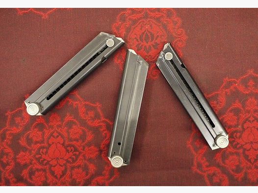 Niedermeier P08, 7 shots 9mm Luger; 7.65mm Luger