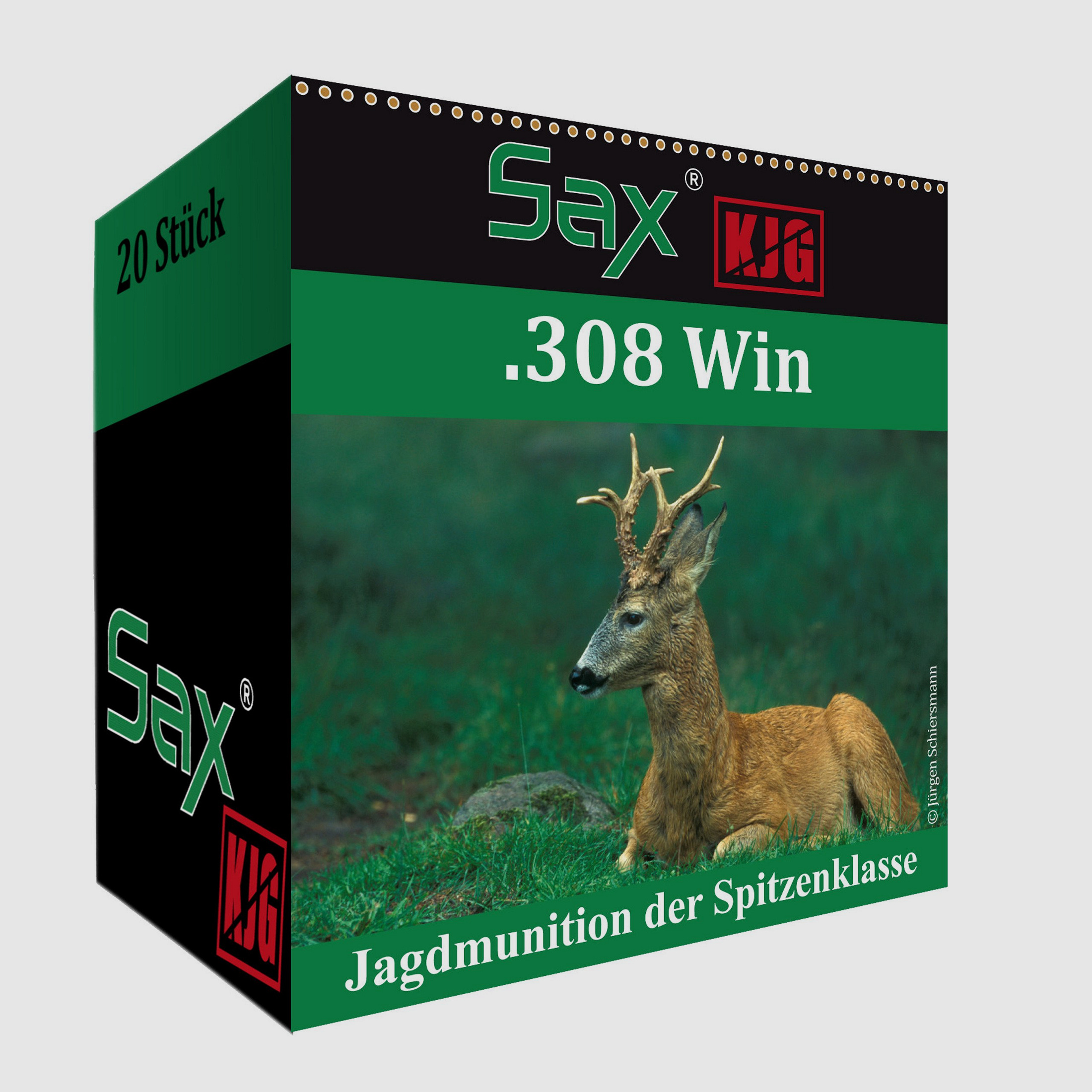 Sax Büchsenpatronen KJG-SR .308 Win. 124 grains