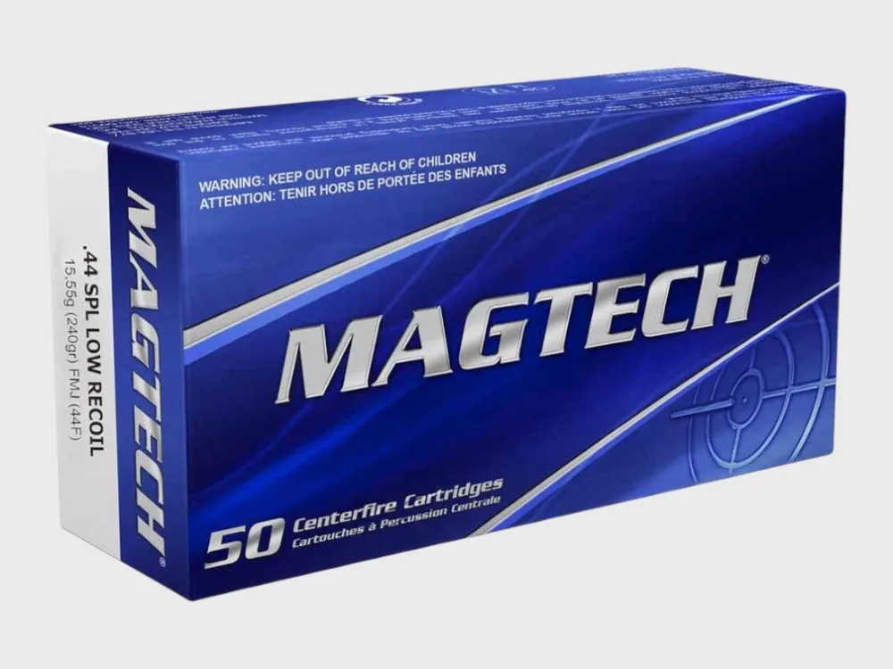 Munition Magtech .44 S&W Spec. FMJ Low Recoil 240grs. / 1000 Stk.