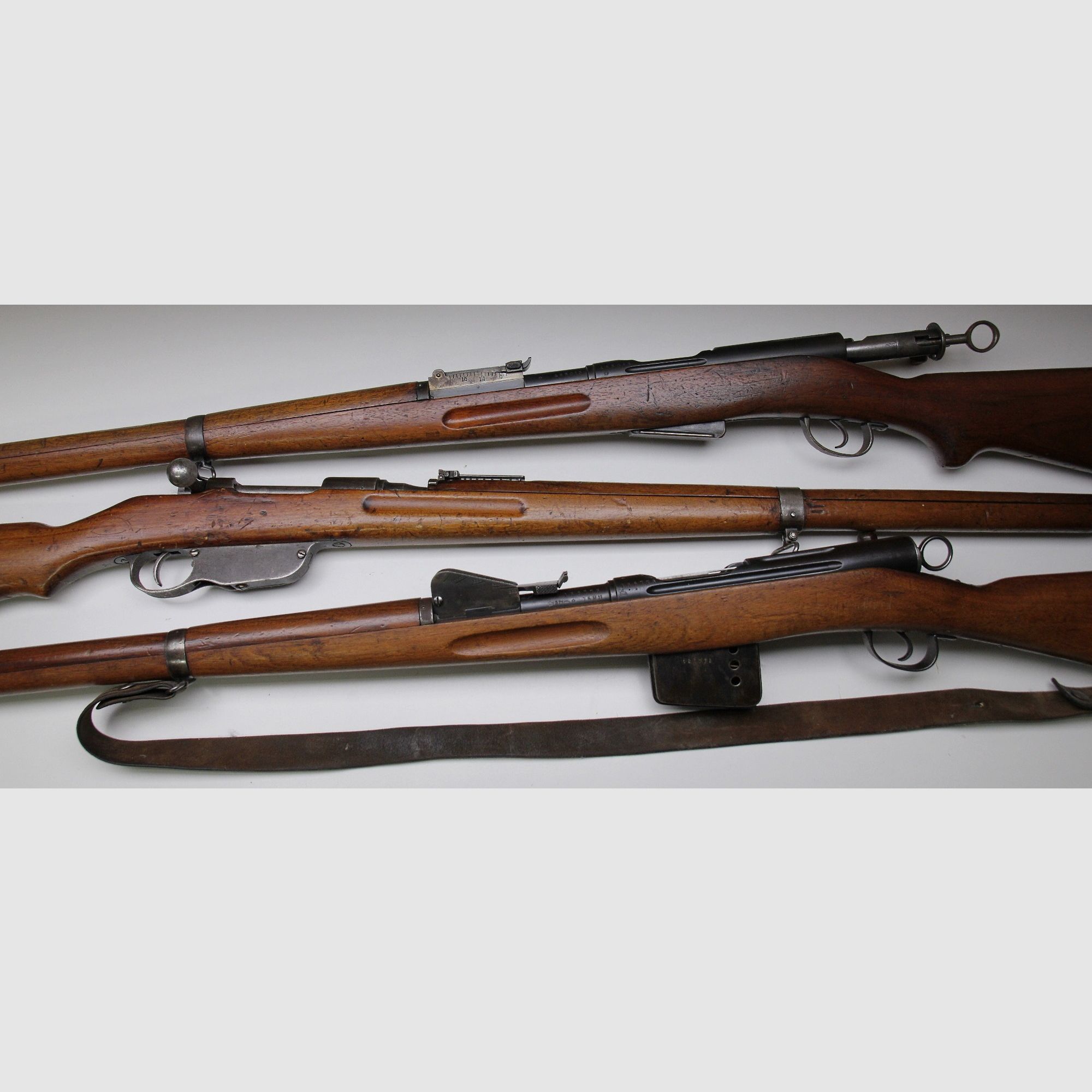 Steyr 95, Schmidt Rubin G11 et 1889