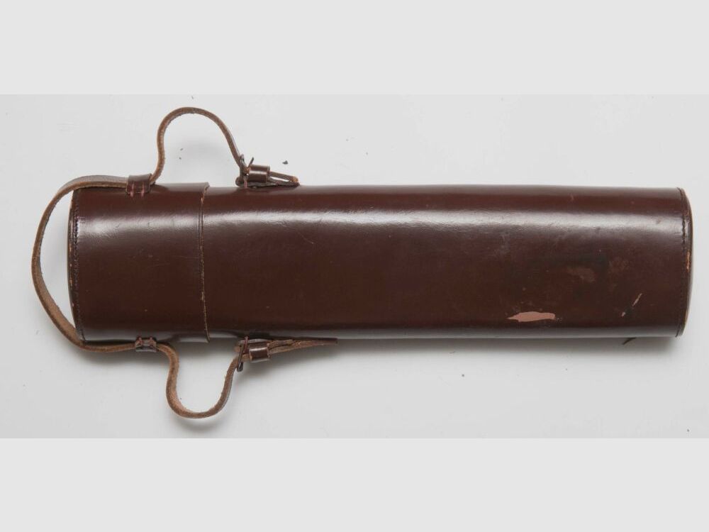 Leather case for telescopic sights