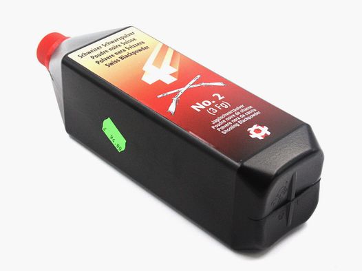 Propulseur, Aubonne Poudre Noire de Chasse N°2, 1 kg, pas d'expédition postale