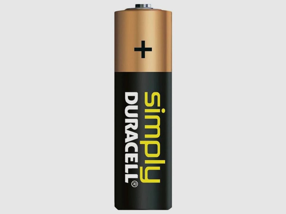 Piles alcalines Duracell AA LR6- 1.5V, image 1 sur 2