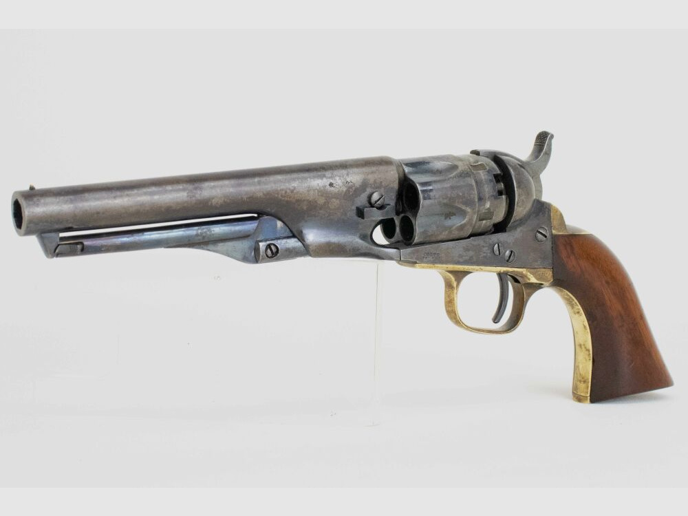 Colt Model 1862 Police von 1863 in Holzschatulle