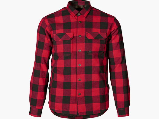 Seeland Canada Camisa Talla: S, Color: Cuadro rojo
