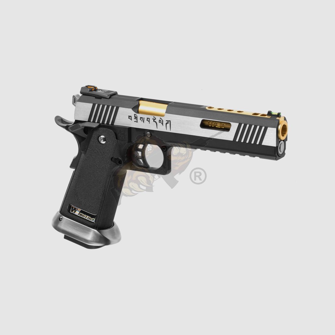 WE Hi-Capa 6 Force A Gold Barrel Full Metal GBB -F-
