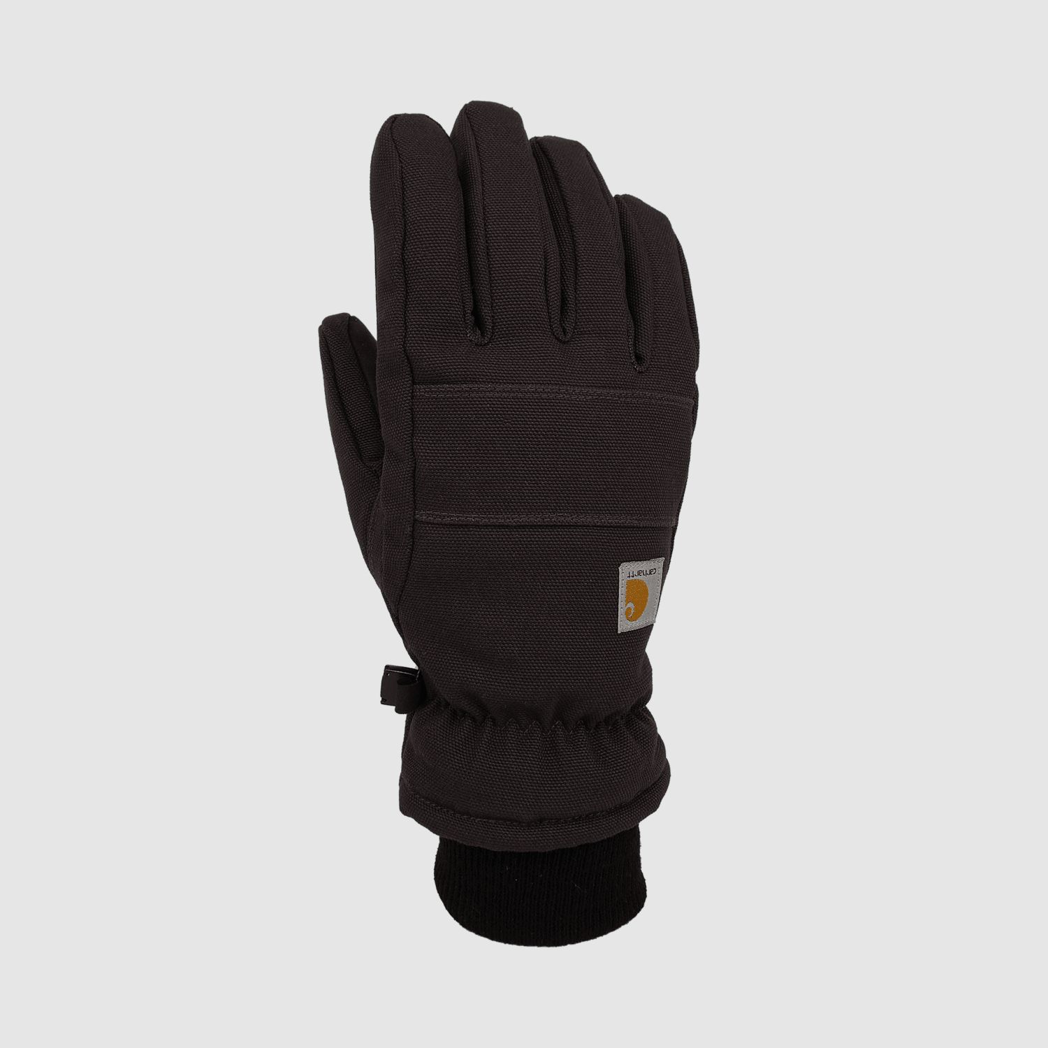 Carhartt Insulated Duck Touch-Sensitive Knit Cuff Glove Men Black M