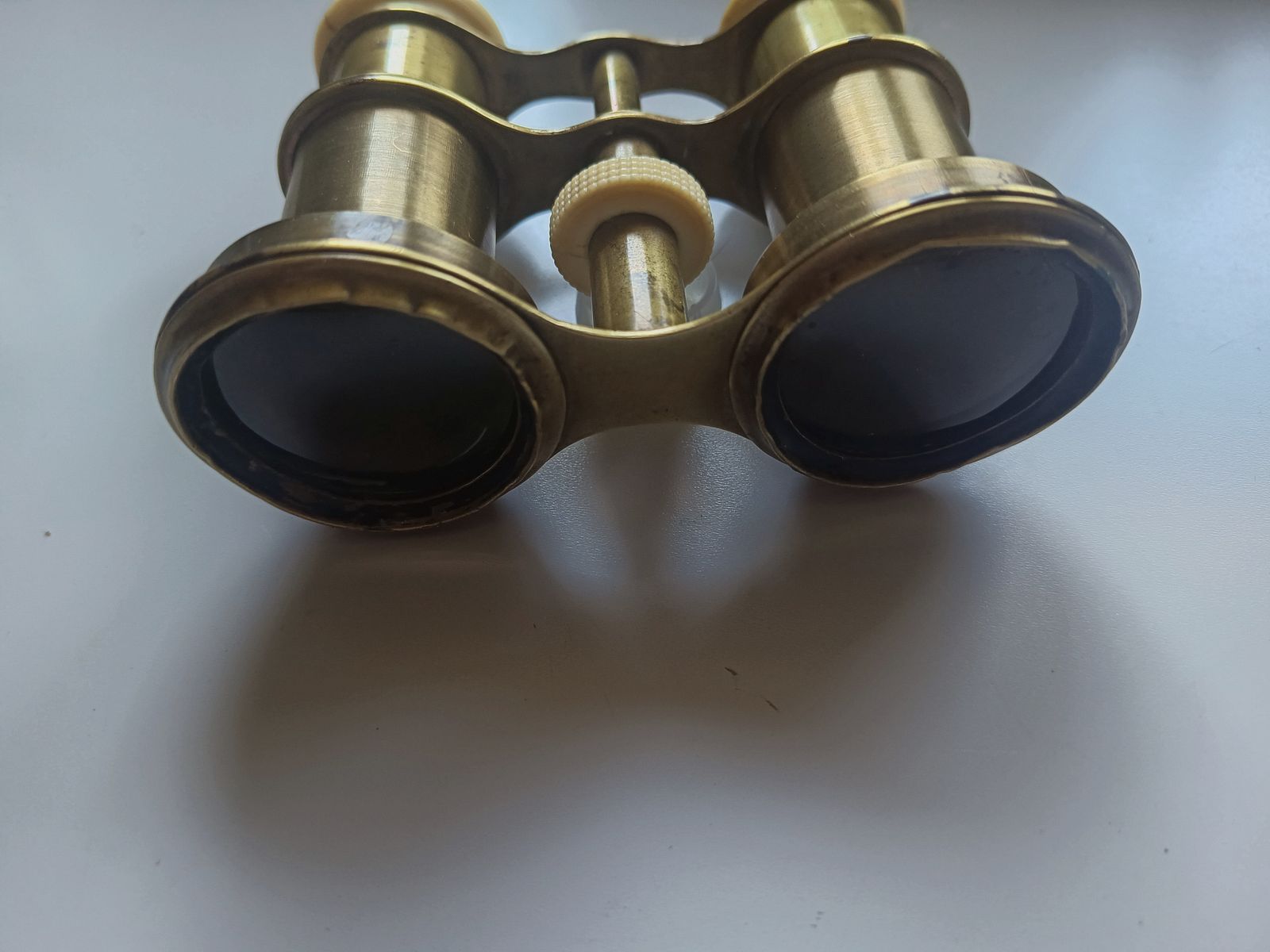 Fernglas Messing Antik Bein Okular Opernglas