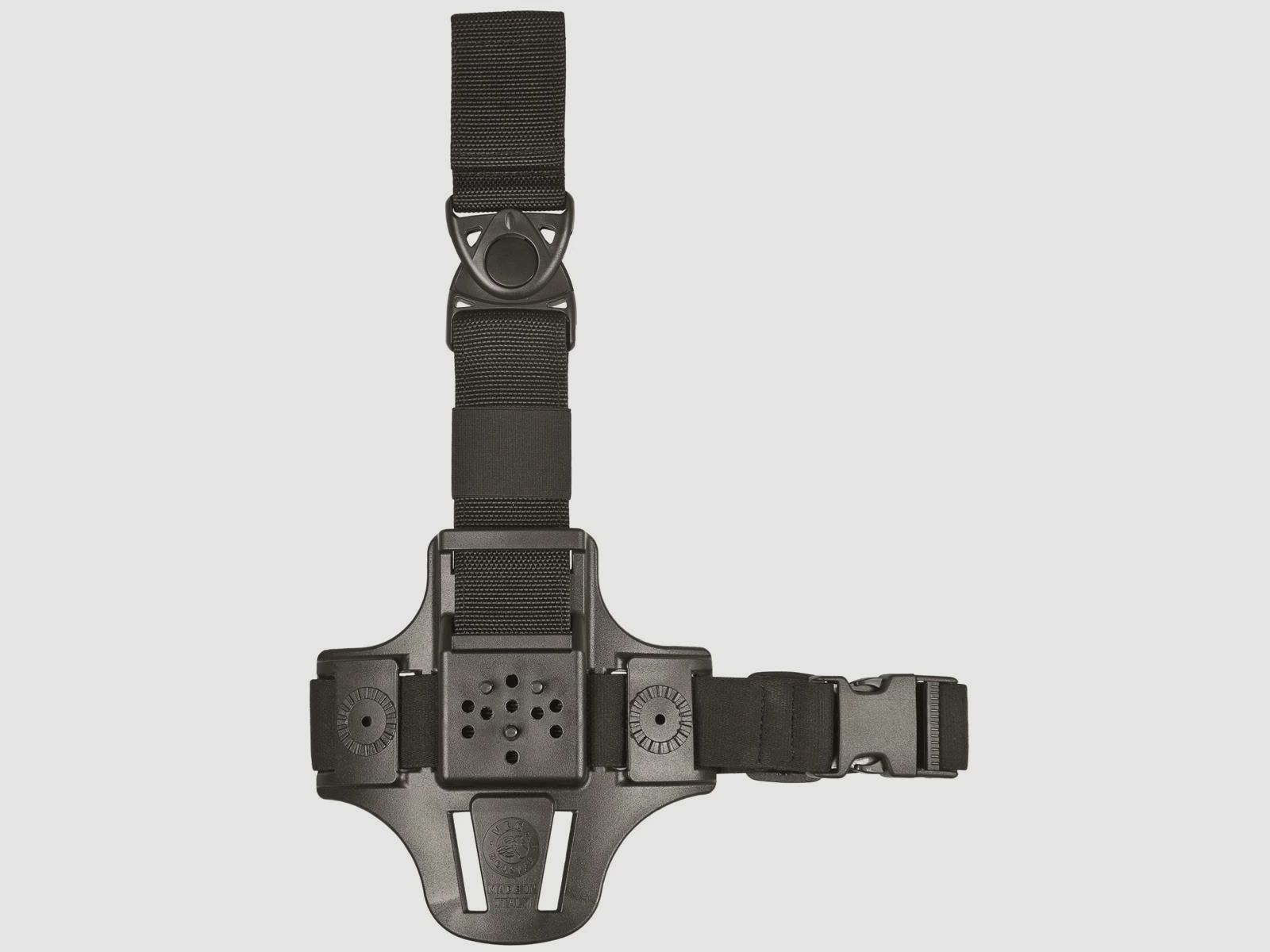Taktisches CAVALLERY Oberschenkelholster mit Sicherheitslevel II Sig Sauer P320 M17 / P250-Schwarz-Rechtshänder