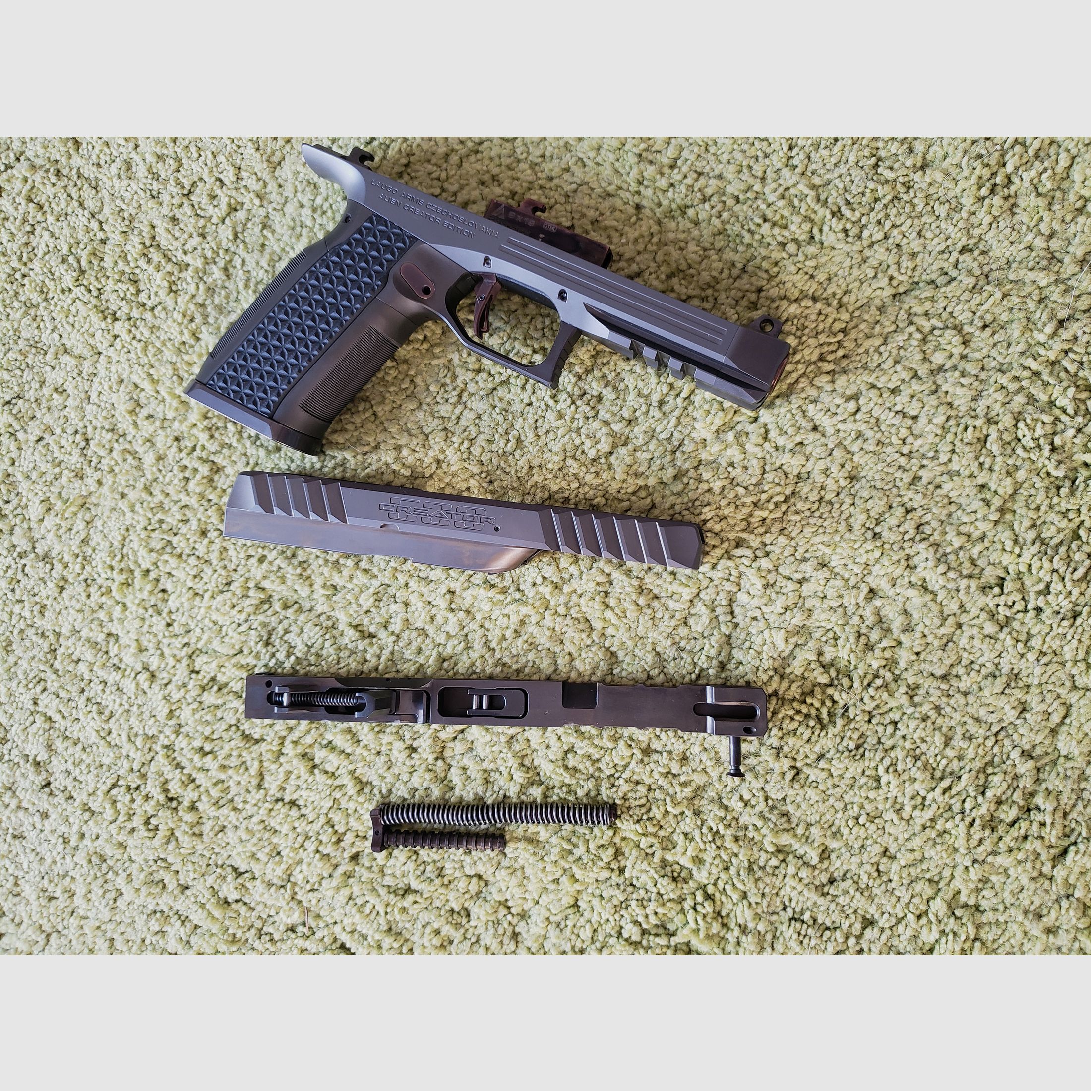 Laugo Arms Alien Creator 500 Limited Edition – Vollständiges Set, 9 mm Luger, absolut neuwertig