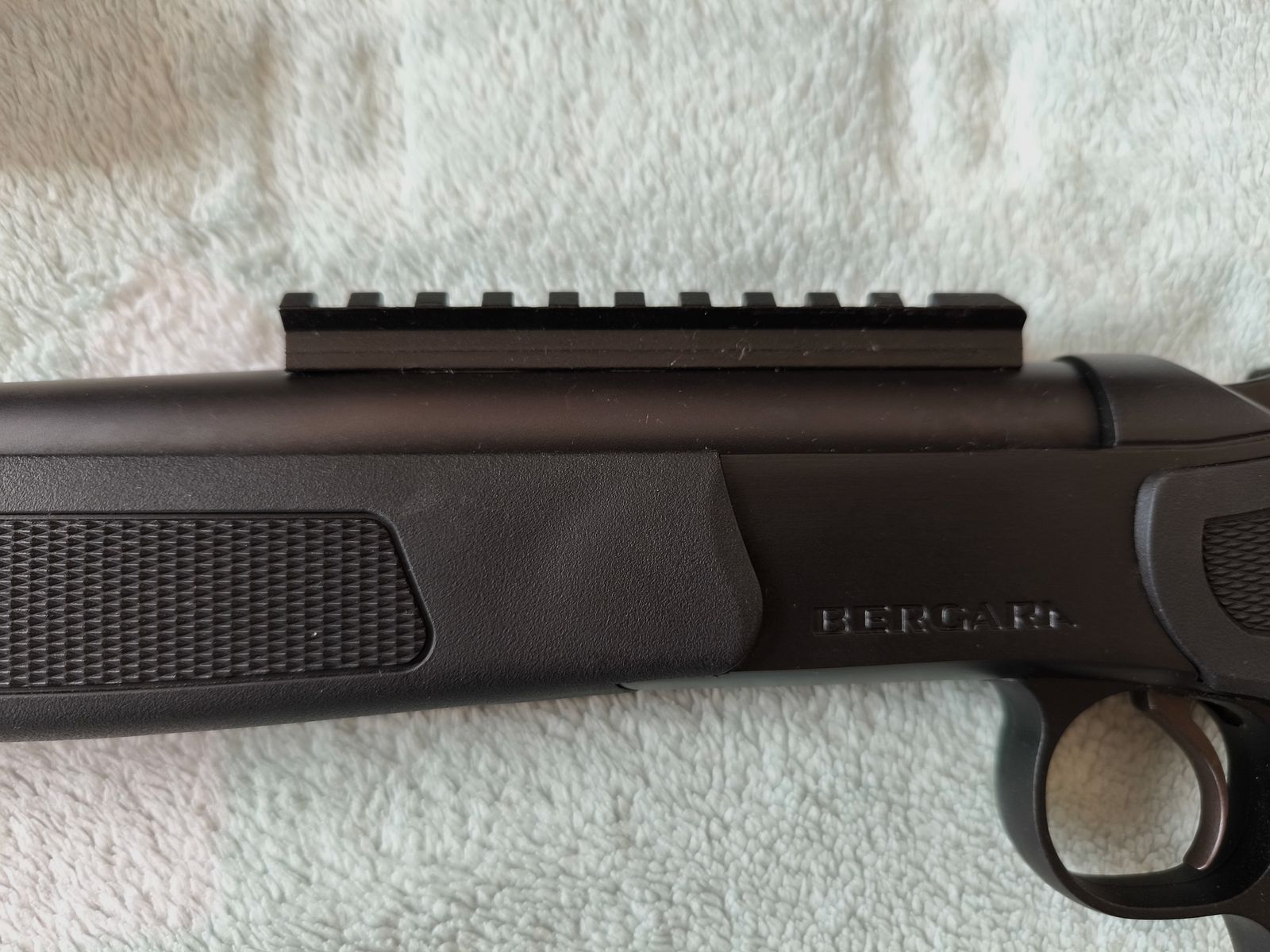 Bergara BA 13 TD with B&T silencer and Bergara backpack, absolutely as new!