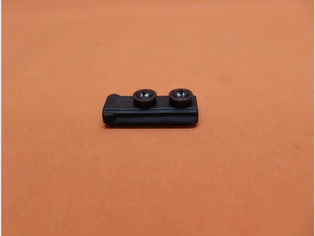 CAA Tactical AR-15: Picatinnyrail TDI Polymeer Zwart (SR-A) 47mm/ Picatinnyschiene gatafstand 18mm/ Ø11mm