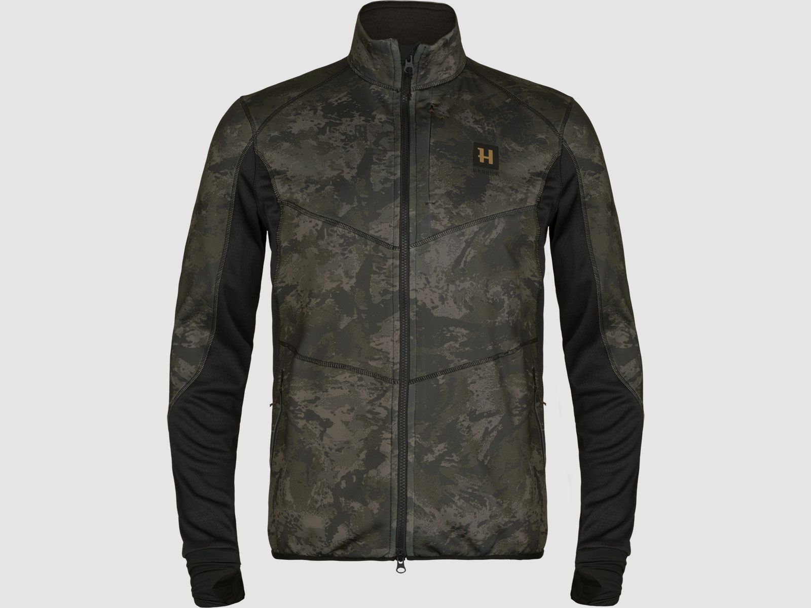 Härkila Fleecejacke Noctyx Camo AXIS MSP® Black/Black