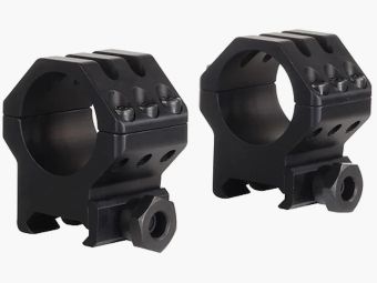 Weaver Tactical Picatinny-Style pierścienie matowe czarne 25,4mm wysokości, BH 10,16mm