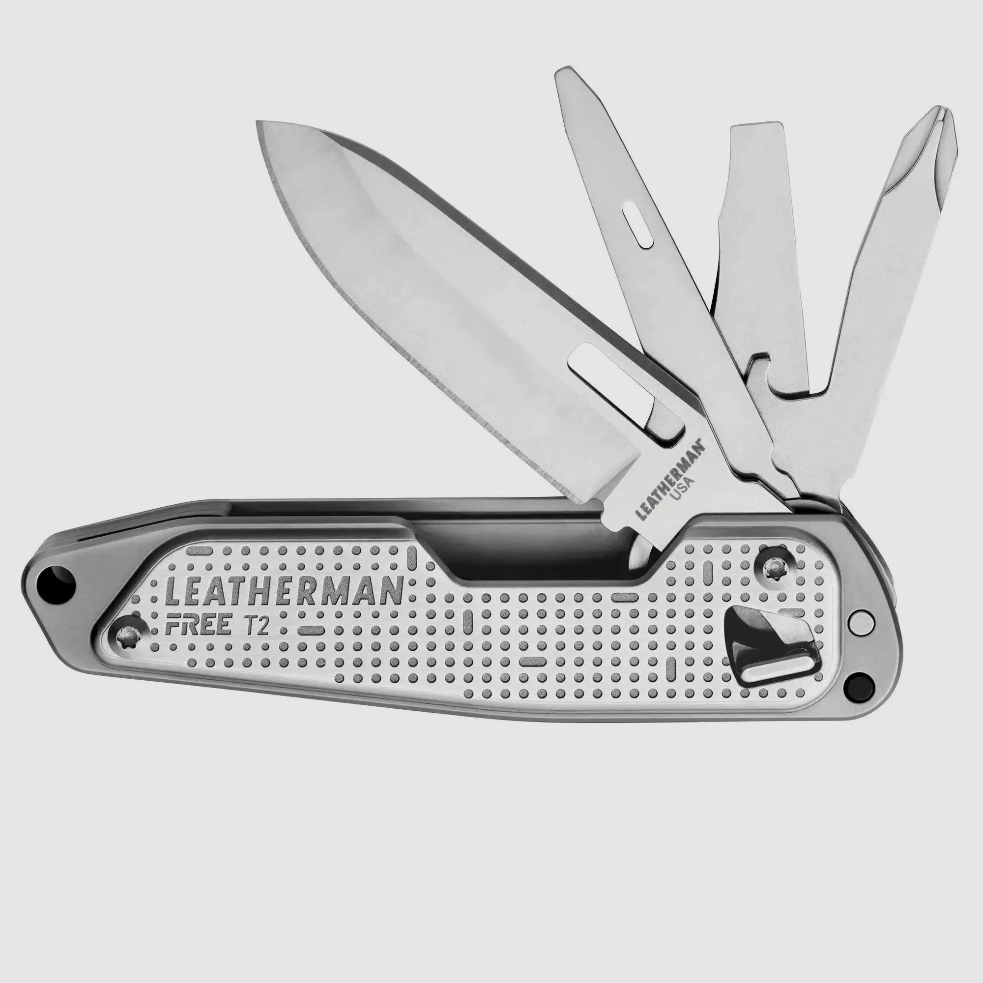 Leatherman Leatherman Multitool Free T2 silberfarben