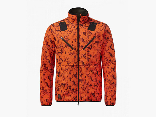 Chevalier Herren Wendejacke Mist, Farbe Orange/Oliv