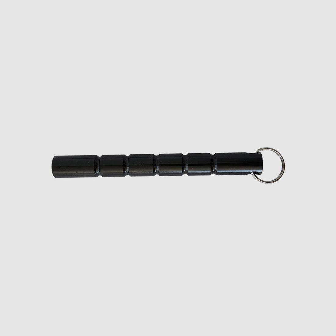 Kubotan mit SchlĂĽsselring LĂ¤nge 14 cm schwarz