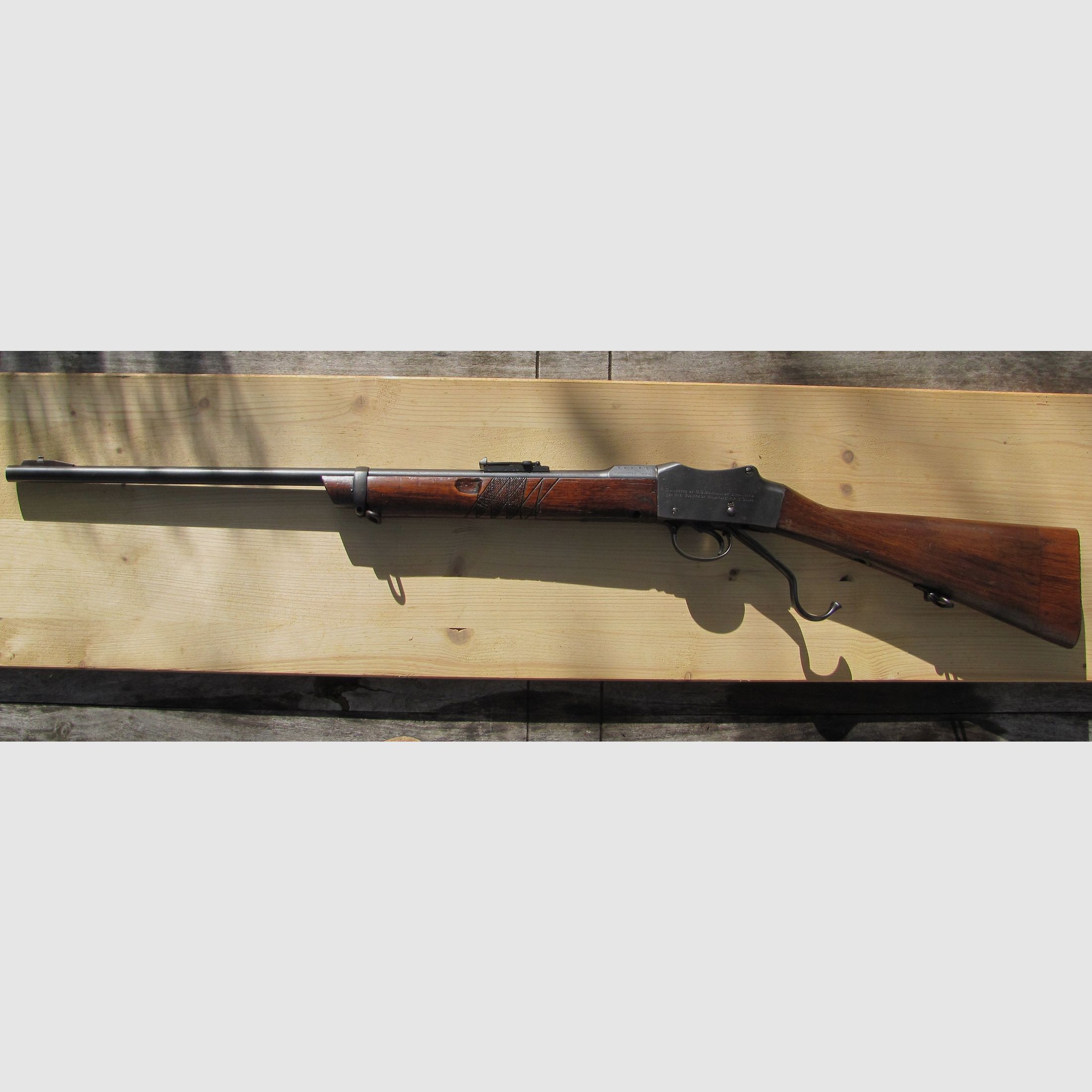 Artículo de colección Martini Henry histórico 1888 .22 conversión Bonehill con cañón de competición AJ Parker