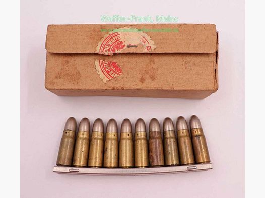 DWM, Berlin Pistolenmunition 7,63 Mauser