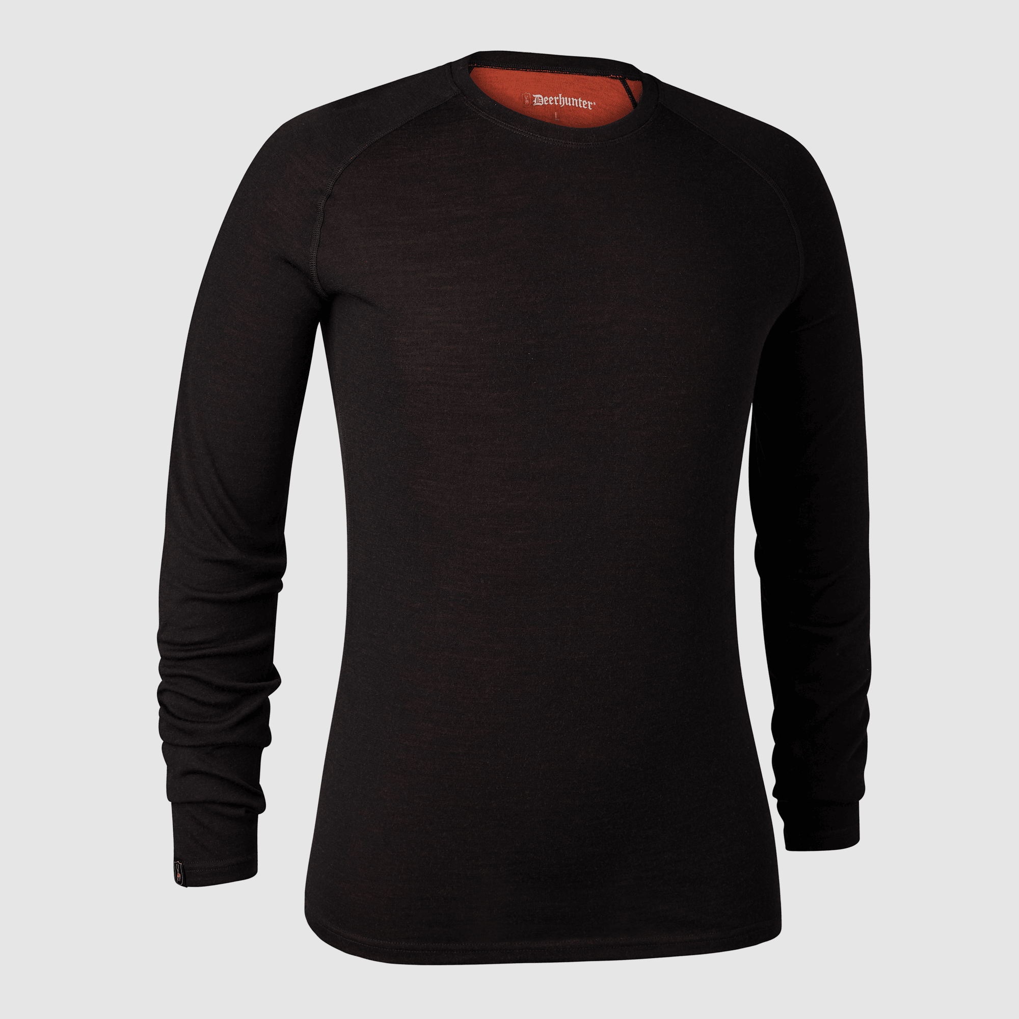 Deerhunter Quinn Merino Maglietta Nera Quercia L