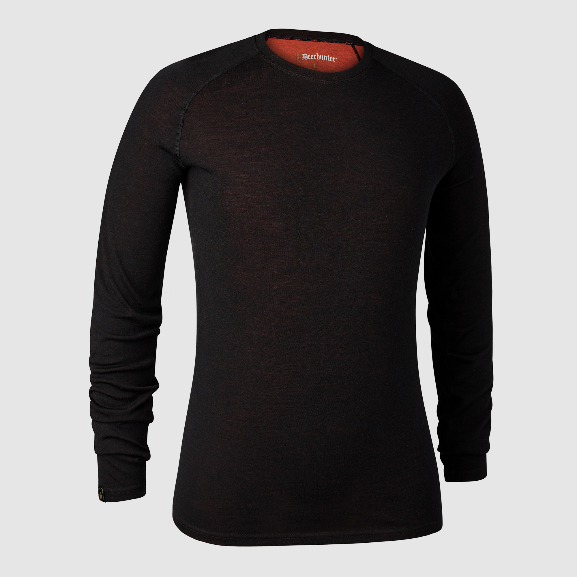 Deerhunter Quinn Merino Sottocamicia Black Oak XL