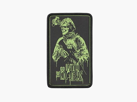 DIRECT ACTION PATCH "INTO THE DARK" 5x9cm