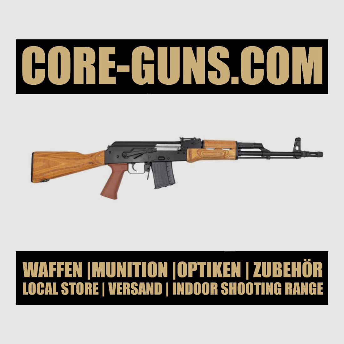 WBP “Jack Holz” .223 Remington halbautomatische Büchse AK47 Klon sofort verfügbar