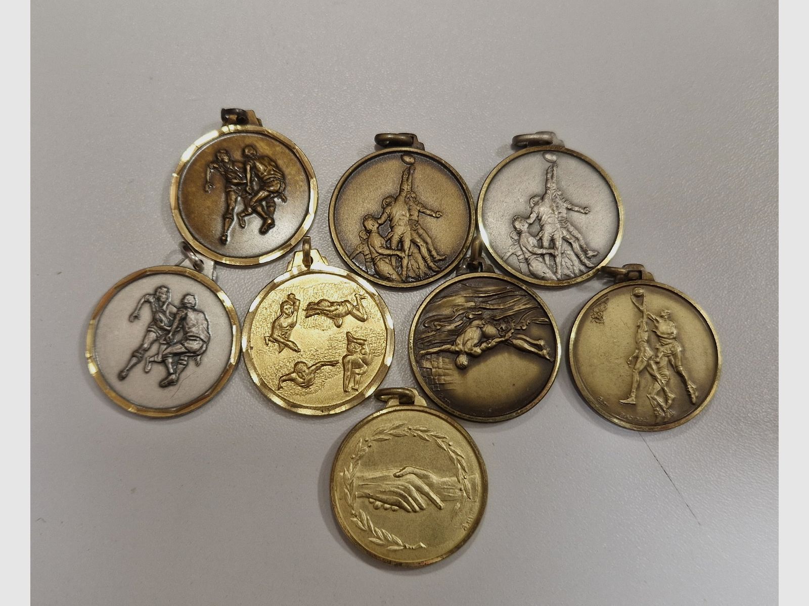Sportmedaillen - 32 mm – Farben OR / ARGENT / BRONZE