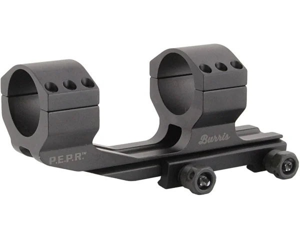 Burris AR-P.E.P.R. Blokmontage 30 mm – Picatinny – verwisselbare bovenringen (flat top/Picatinny) – zwart (aluminium)