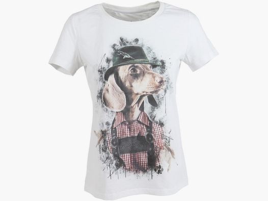 T-shirt Femme Almtracht Teckel avec Chapeau