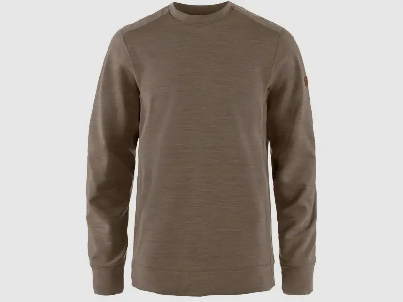 Fjällräven Keb Fleece Crew Neck Men, suede brown, image 1 of 5
