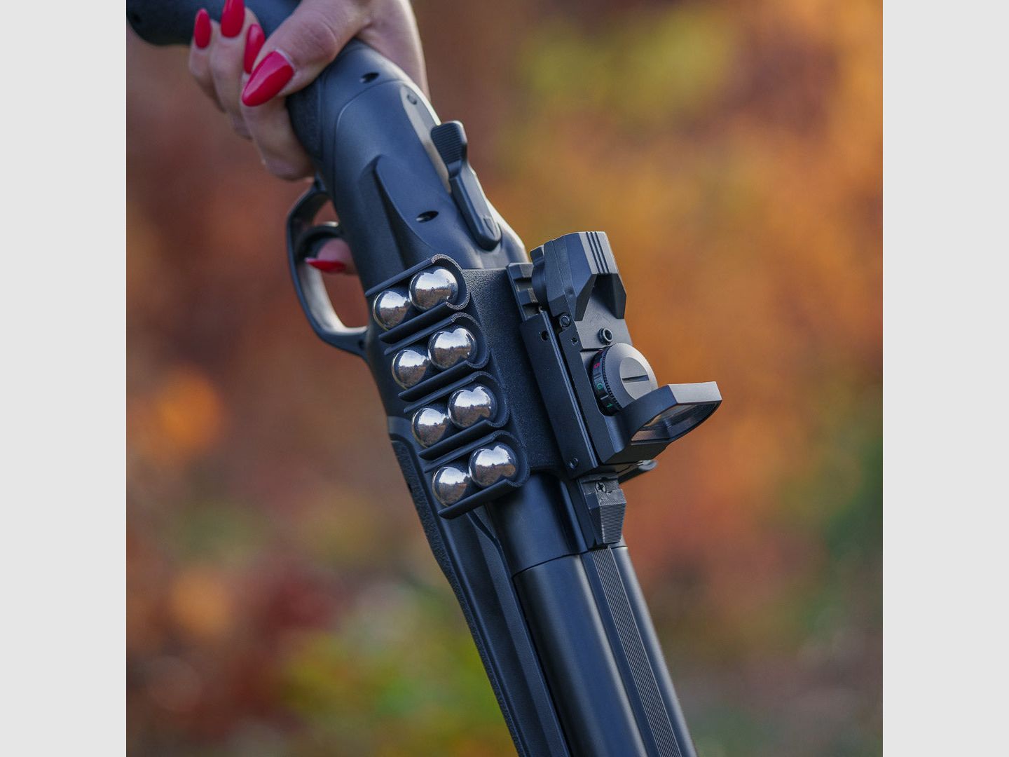 EXCLUSIEVE MUNITIEHOLDER | MUNITIONSHALTER | 8 BALLEN | UMAREX HDS68 | CAL.68