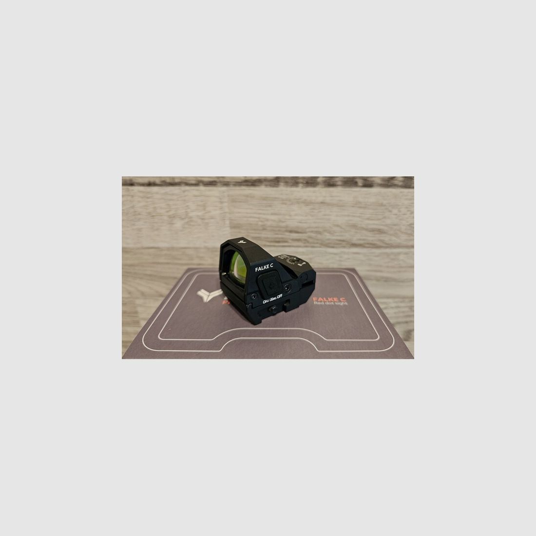 Neuware vom Fachhandel - Reflexvisier / Rotpunktvisier / Red-Dot-Sight FALKE C mit Montage