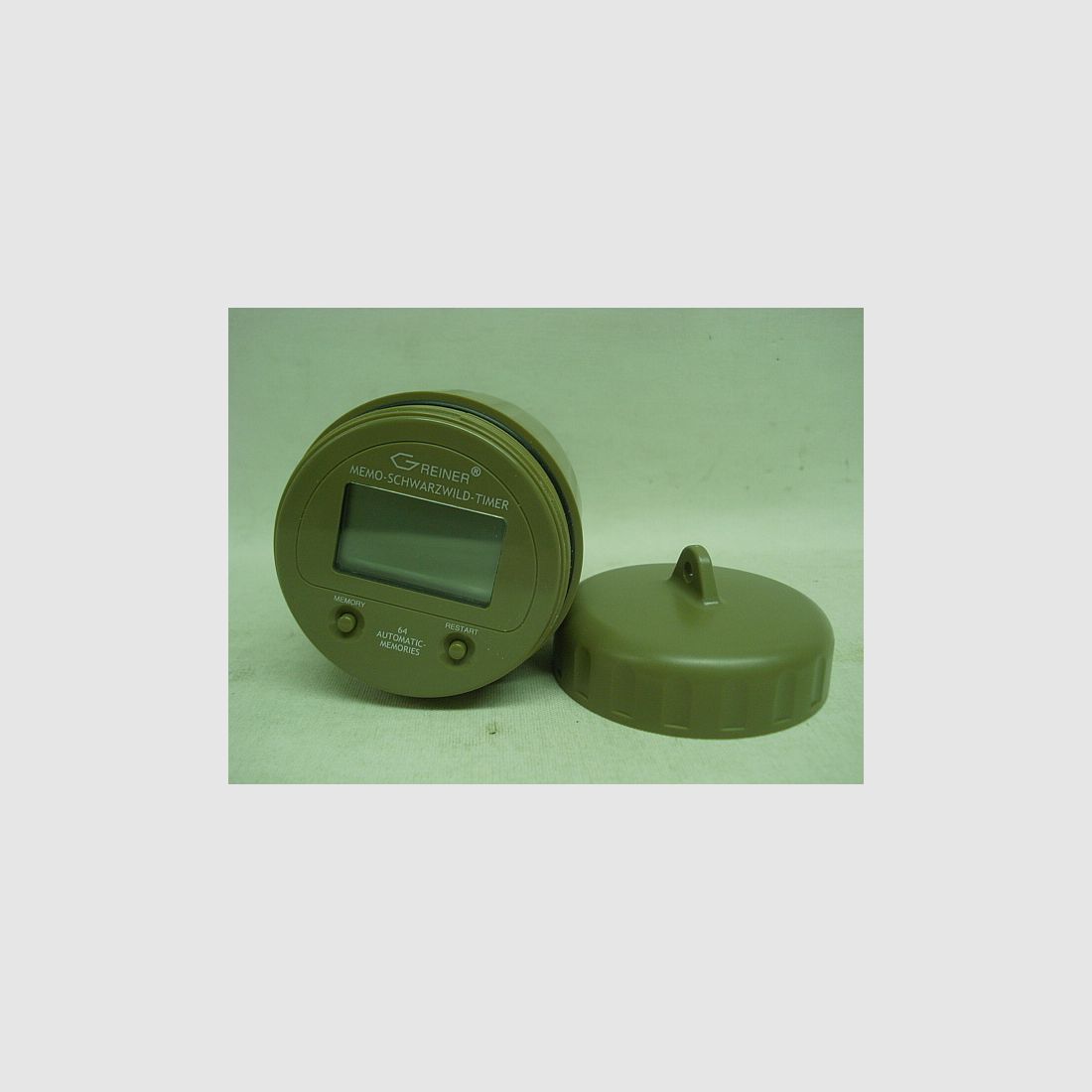 Greiner Schwarzwild-Memo-Timer - braun, 24-Stunden-Anzeige
