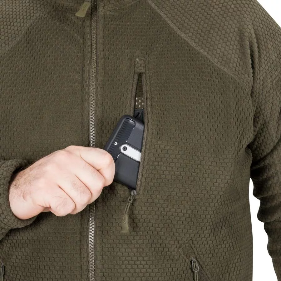 Forro polar Helikon ALPHA TACTICAL Grid Fleece Coyote (BL-ALT-FG-11), imagen 16 de 40