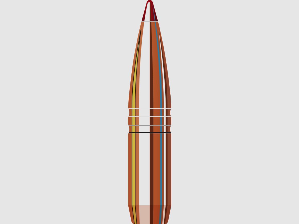 Bala Hornady 7mm/.284 CX 150GR sin plomo 50 piezas