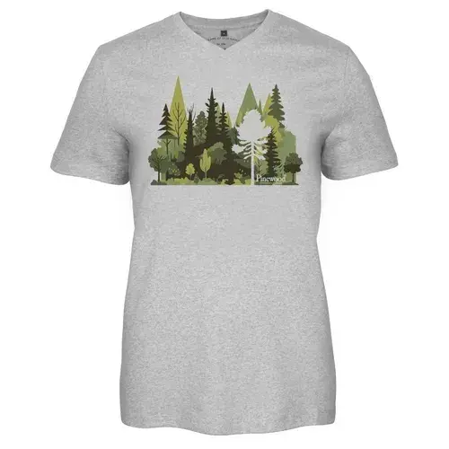 T-Shirt Pinewood Outdoor Recycle Finnveden Damen Grau, Bild 2 von 4