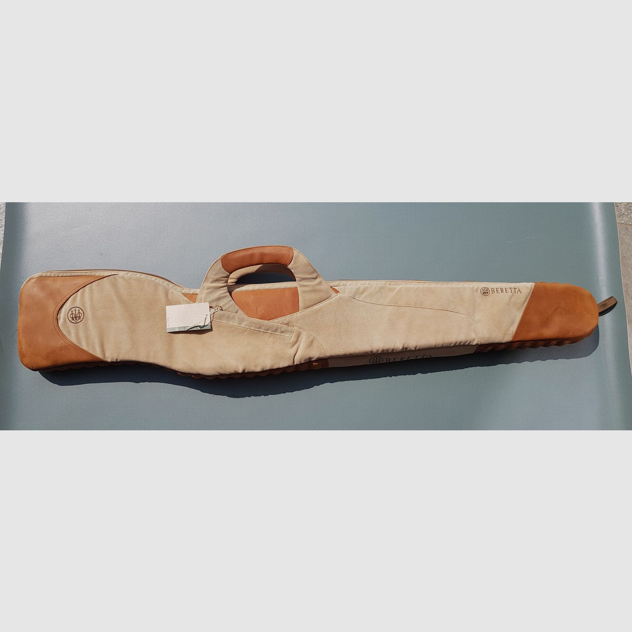 BERETTA FODERO FÜR GEWEHR CANVAS LEDER 130 CM